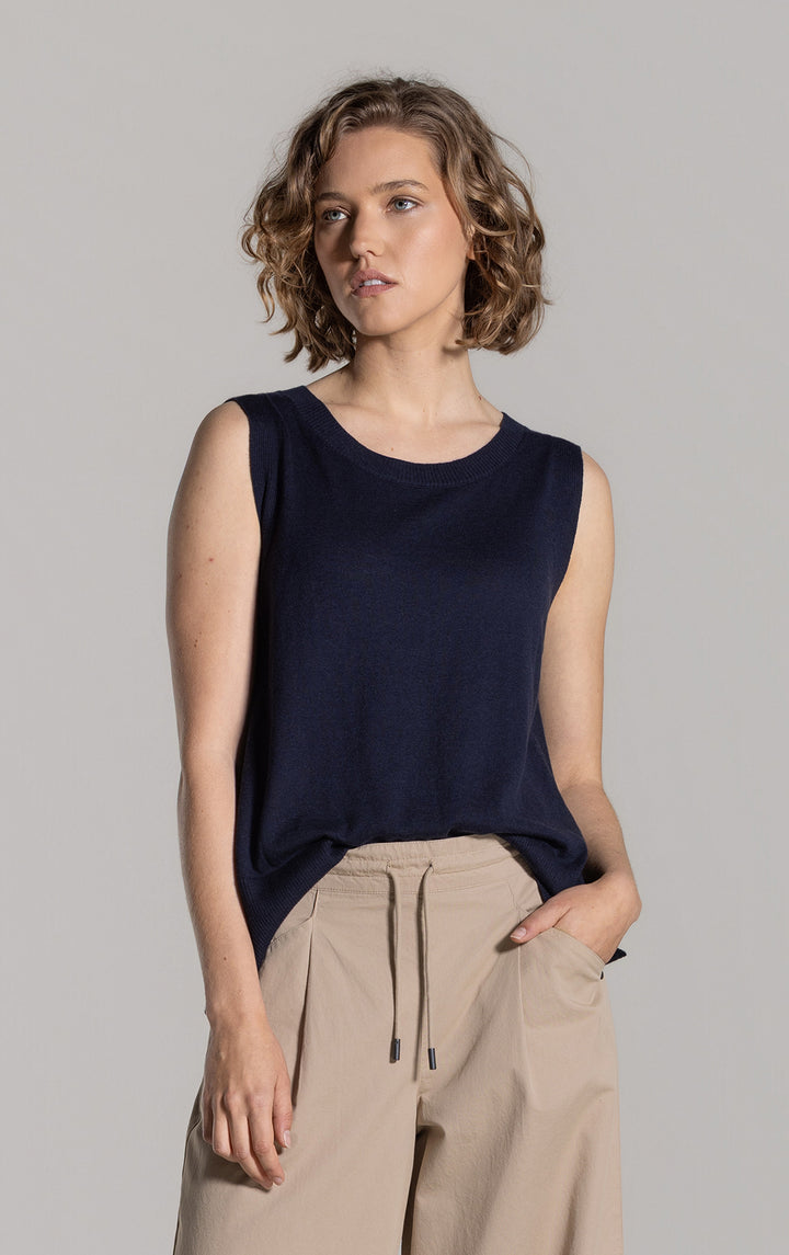 14GG COTTON MERINO VEST