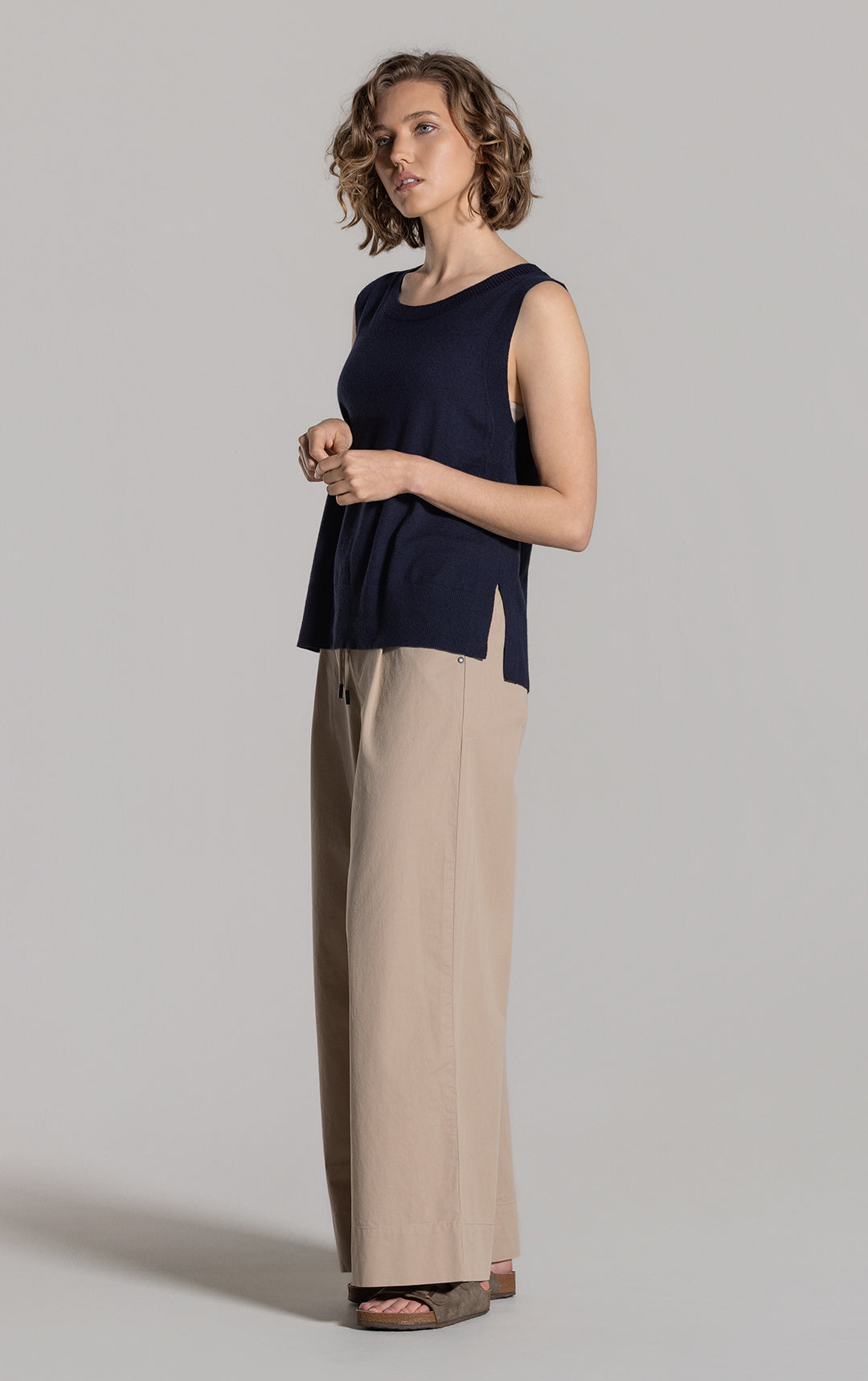 14GG COTTON MERINO VEST