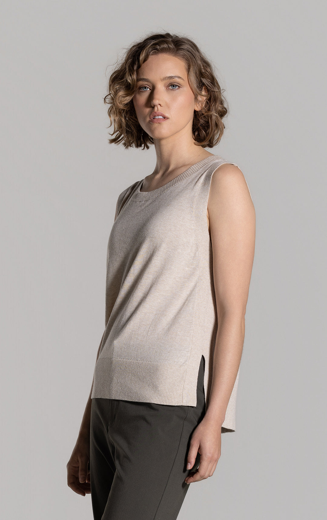 14GG COTTON MERINO VEST