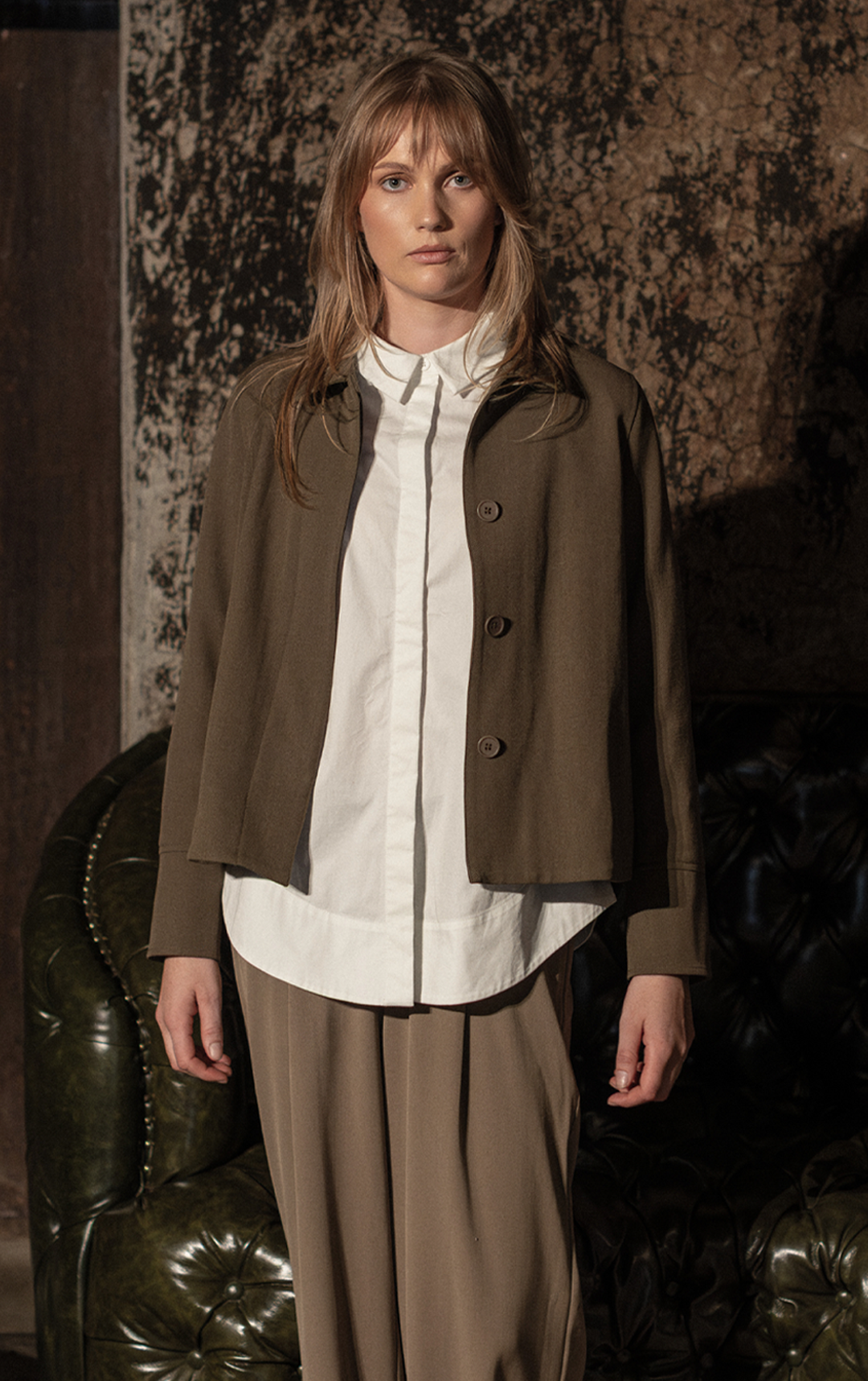 WOOL WORK COAT