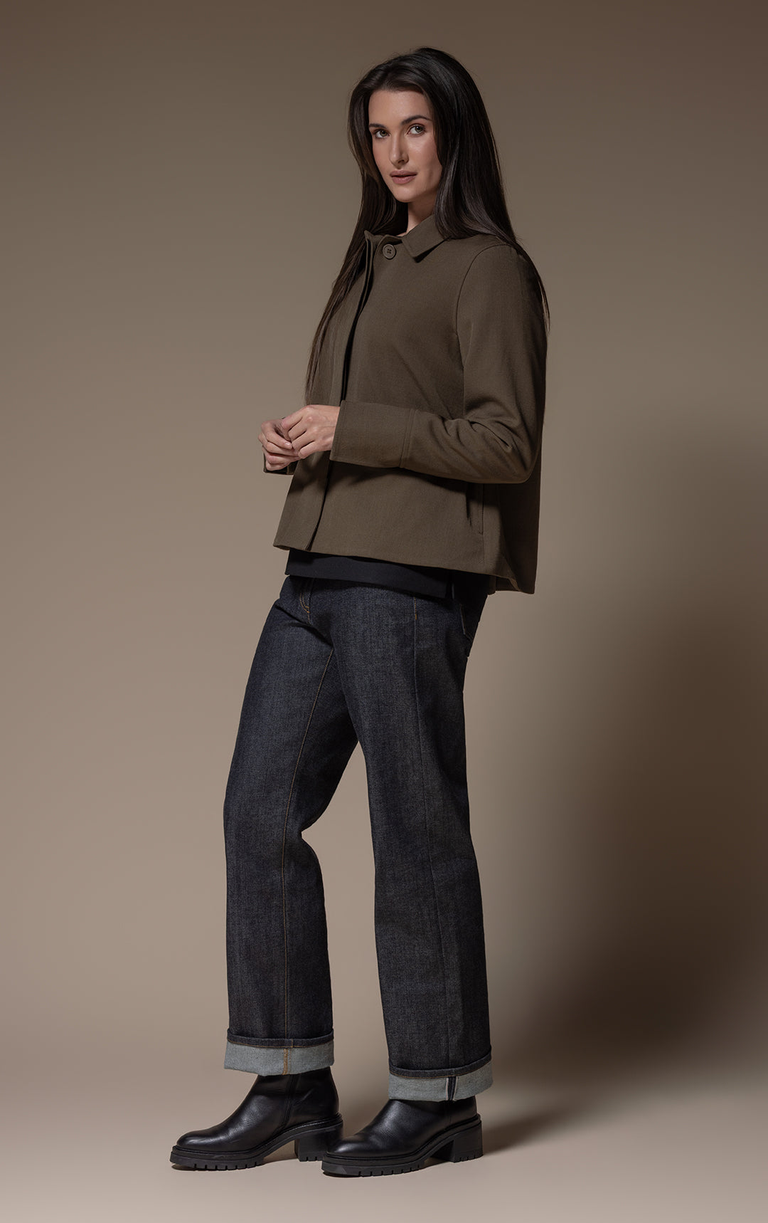 WOOL WORK COAT
