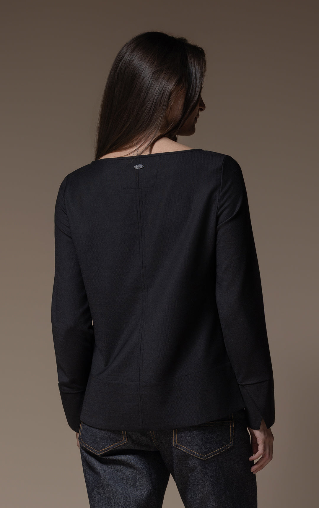 WOOL BLEND BLOUSE