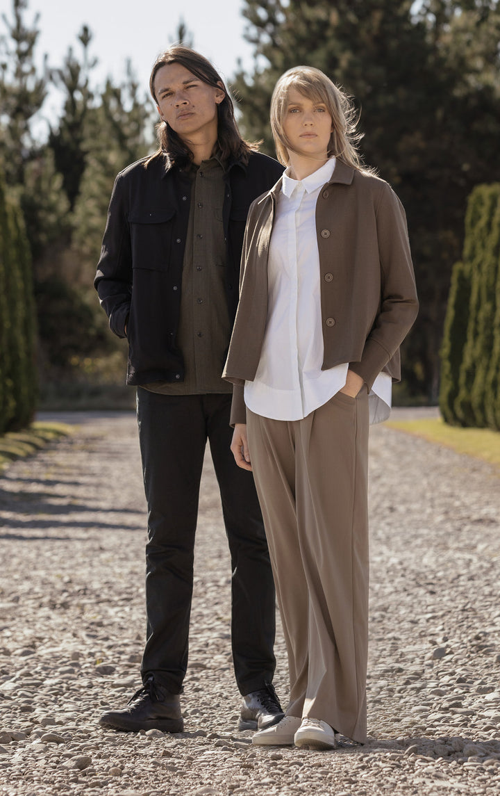 WOOL WORK COAT