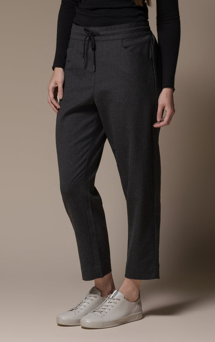 WOOL FLANNEL JOGGER