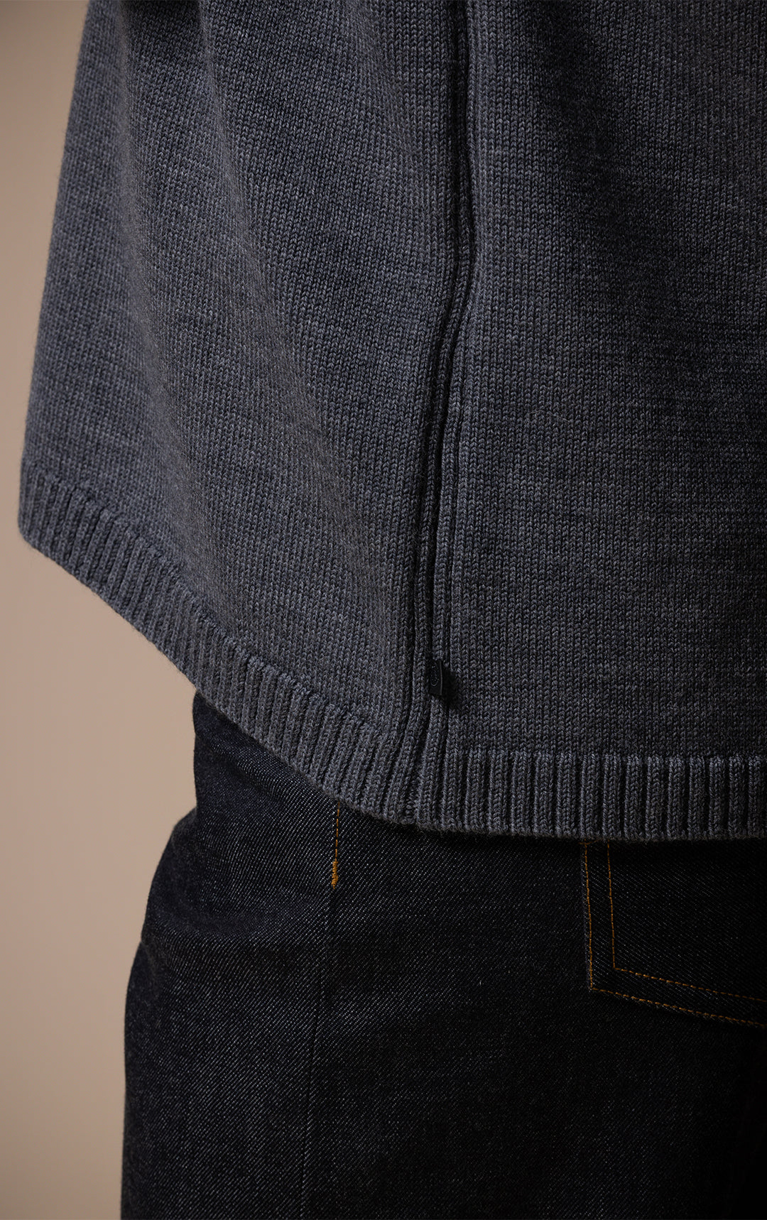 7GG MERINO TURTLENECK VEST