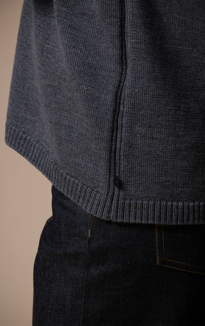 7GG MERINO TURTLENECK VEST
