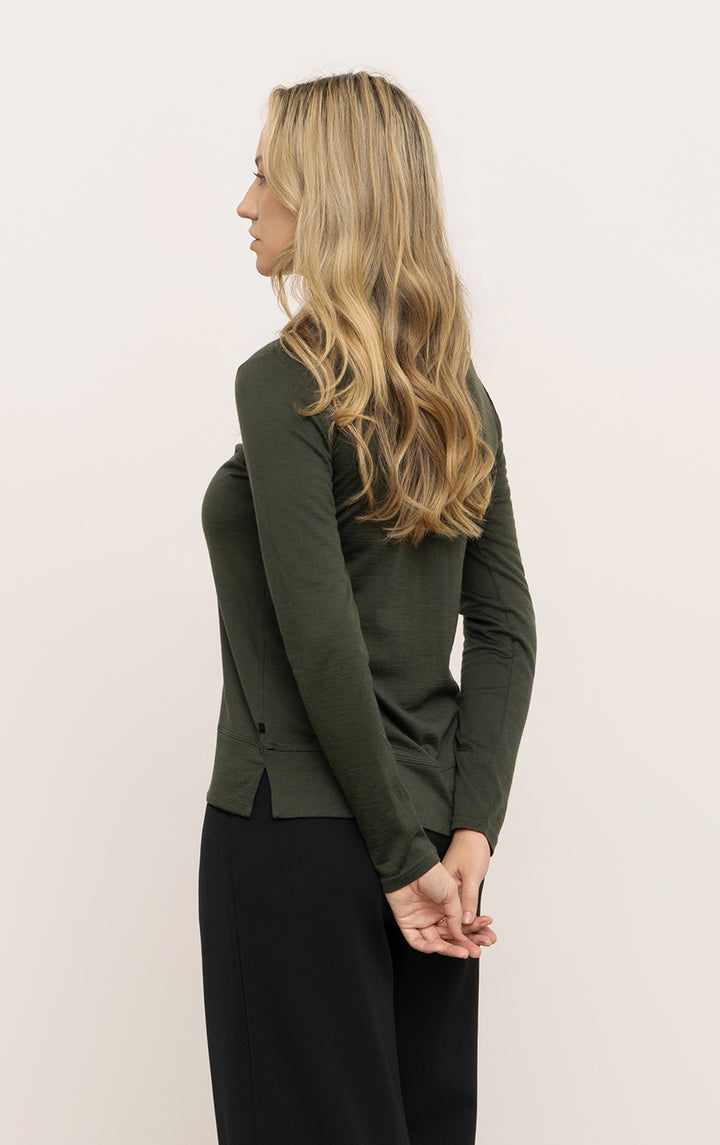 180GSM MERINO LS BOATNECK