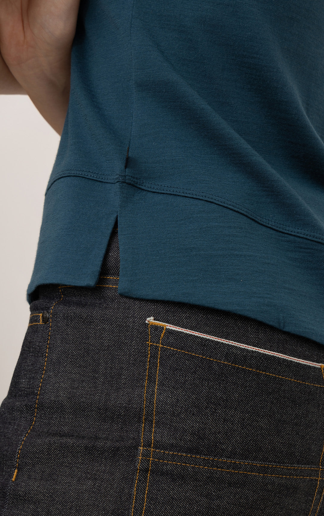 180GSM MERINO BOATNECK TANK