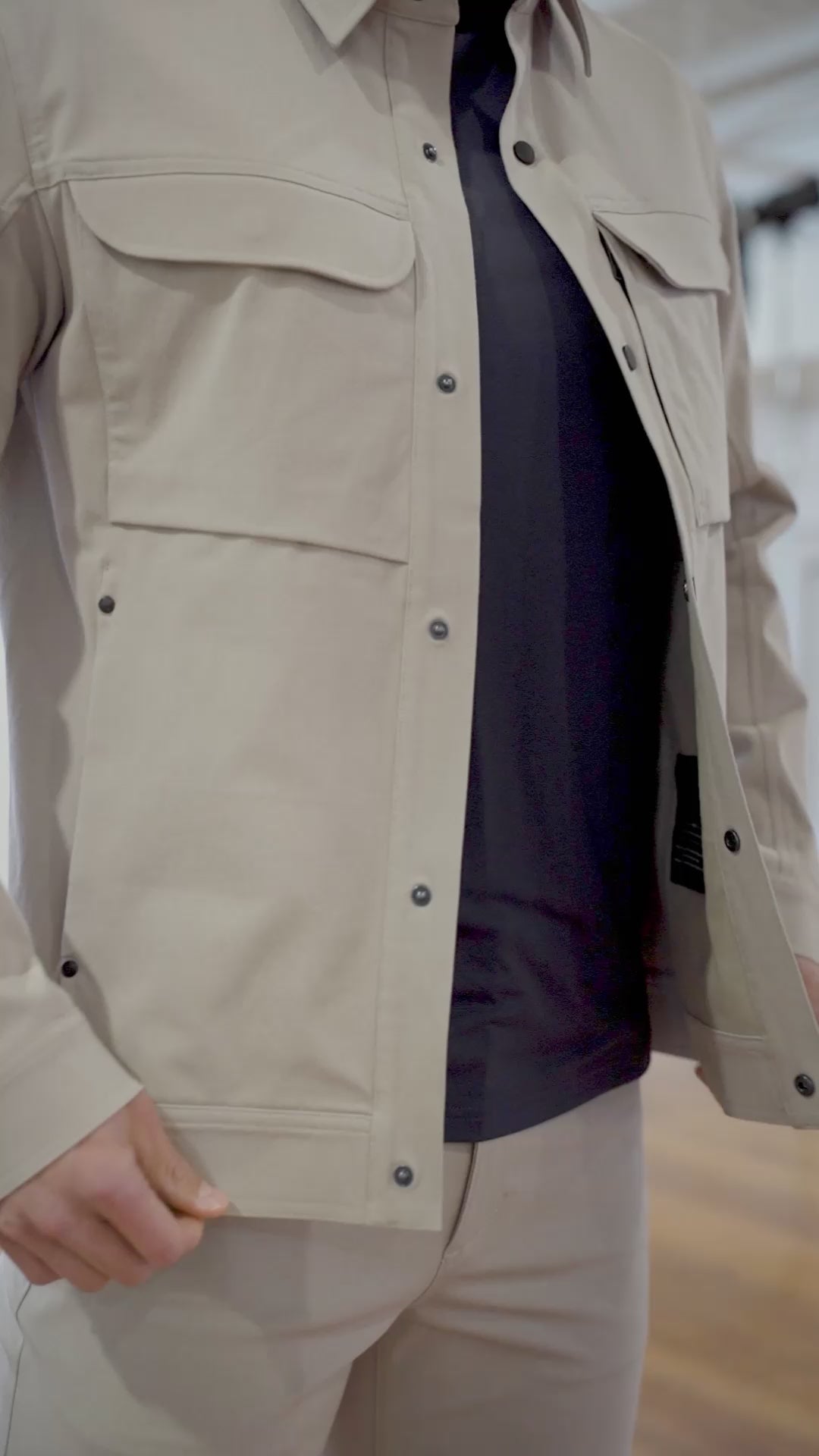 TECH STRETCH TRUCKER JACKET - CLEARANCE