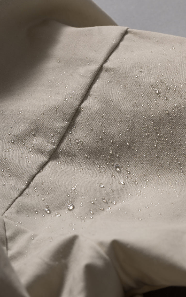 WAXED COTTON SWING SHELL