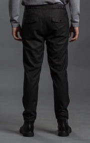 TAPERED WOOL FLANNEL TROUSER - CLEARANCE