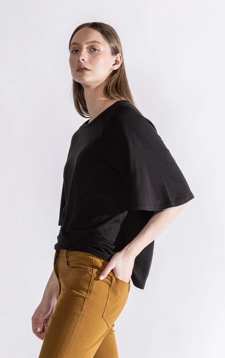 180G MERINO FLUTTER SLEEVE TEE - Alchemy Equipment NZ