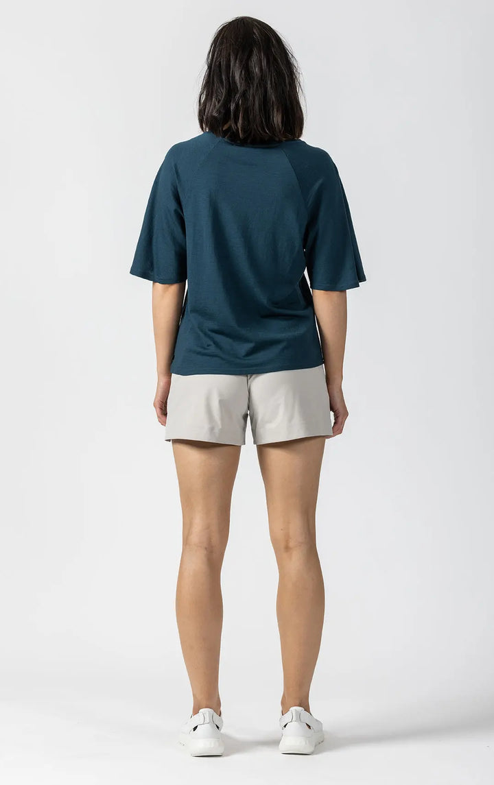 180G MERINO FLUTTER SLEEVE TEE - Alchemy Equipment NZ