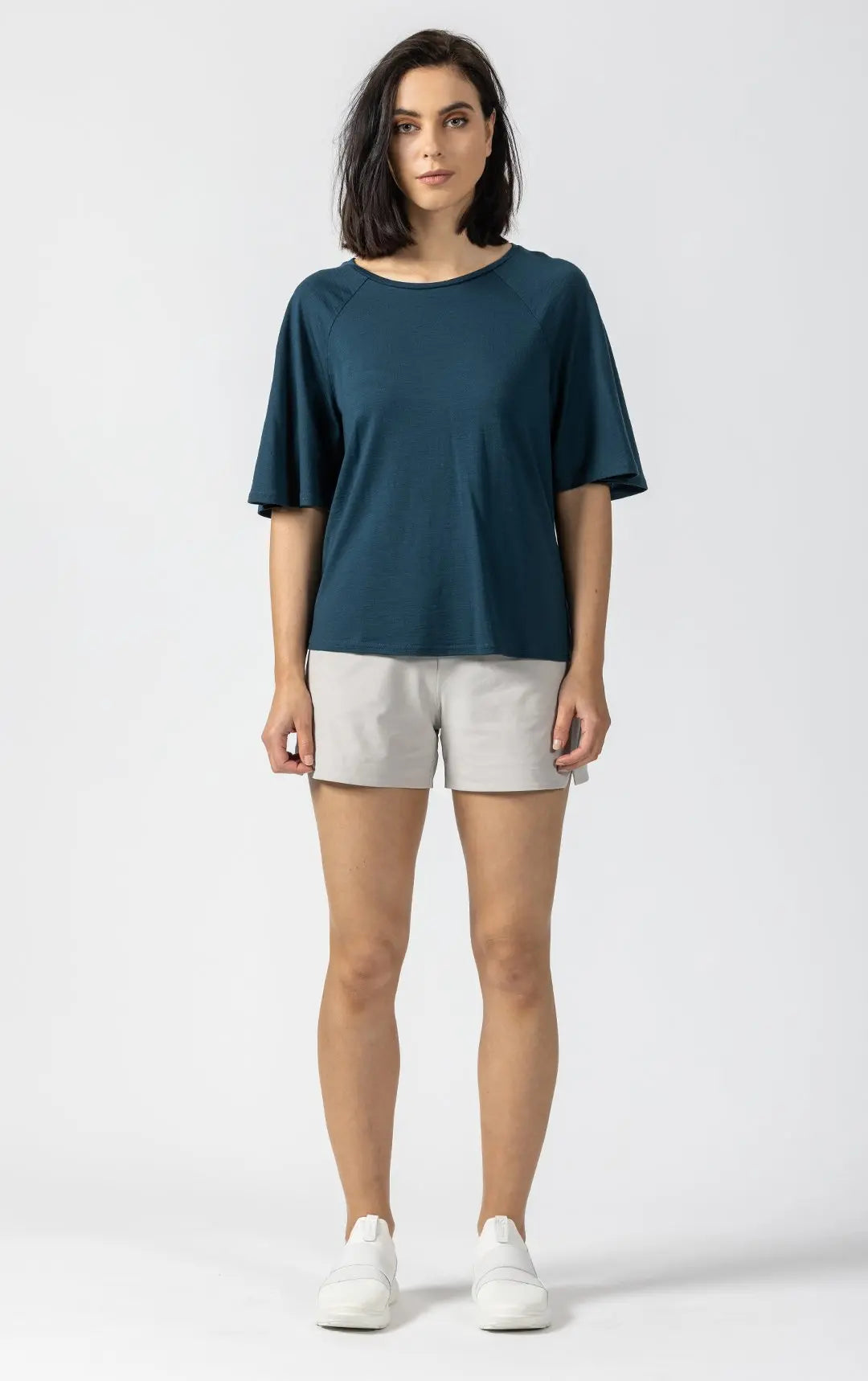 180G MERINO FLUTTER SLEEVE TEE - Alchemy Equipment NZ
