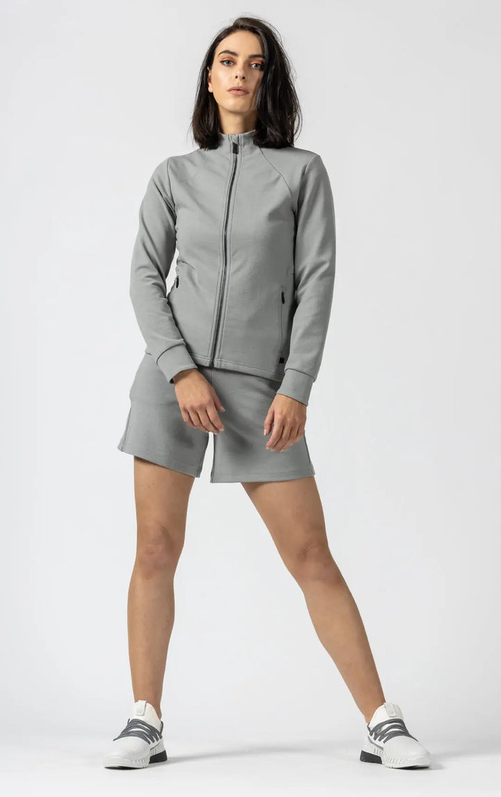 Merino+ Short - AEW285 - Titanium