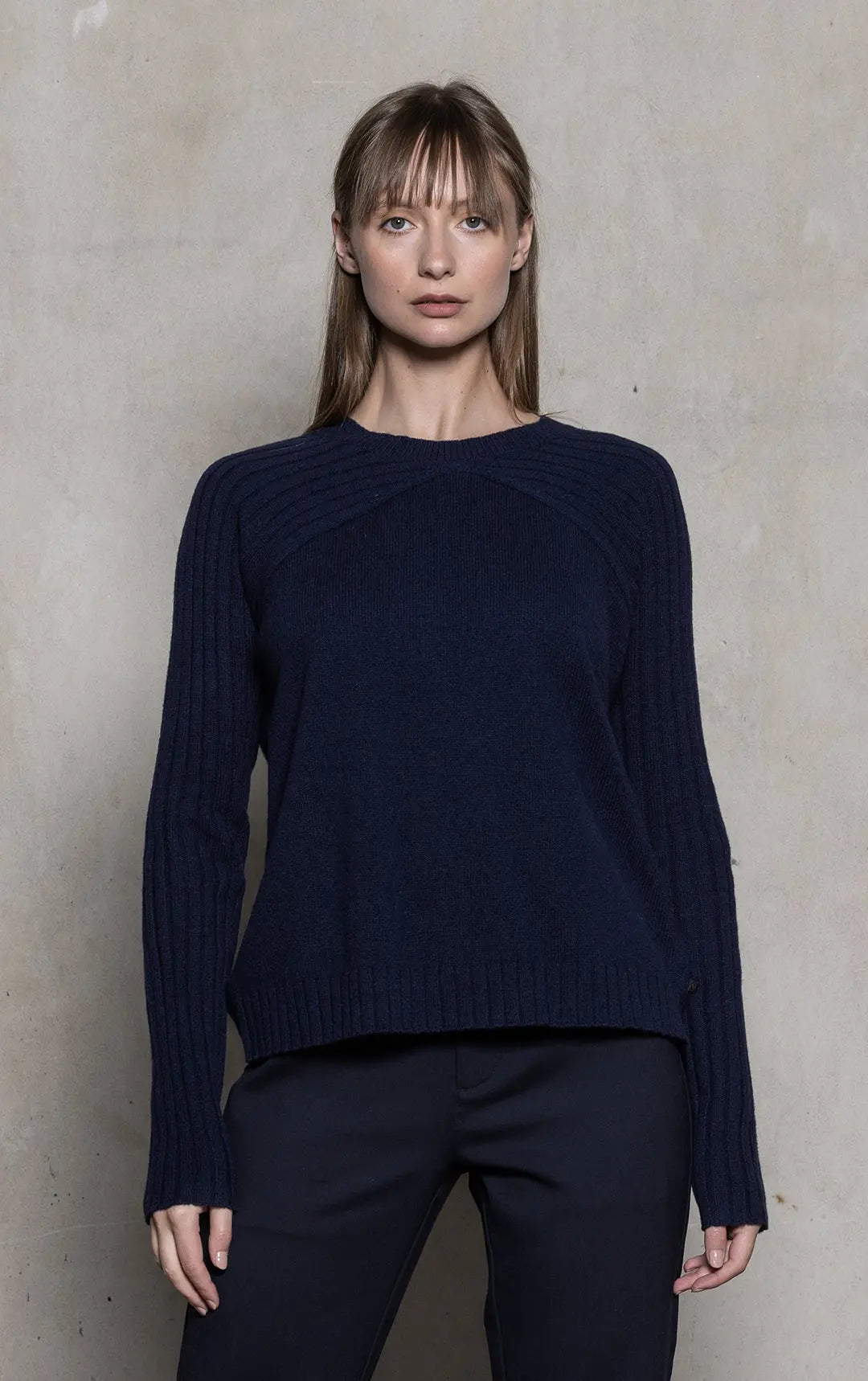 LAMBSWOOL RIB SLEEVE CREW Alchemy Equipment