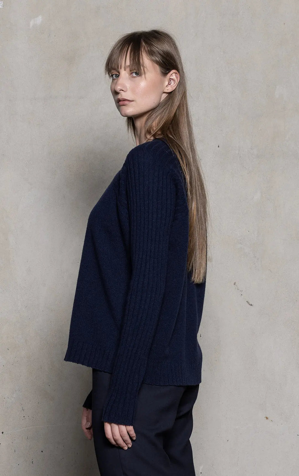 LAMBSWOOL RIB SLEEVE CREW Alchemy Equipment